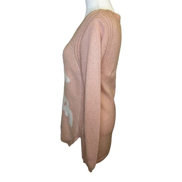 LC Lauren Conrad Women's‎ Pink Bling Unicorn Sweater Size Small Pullover - Picture 3 of 9